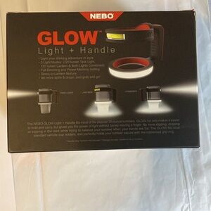 Stanley Nebo Glow light and handle for your‎ drink tumbler